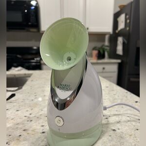 Mario Badescu Steamer with White and Light Green Finish